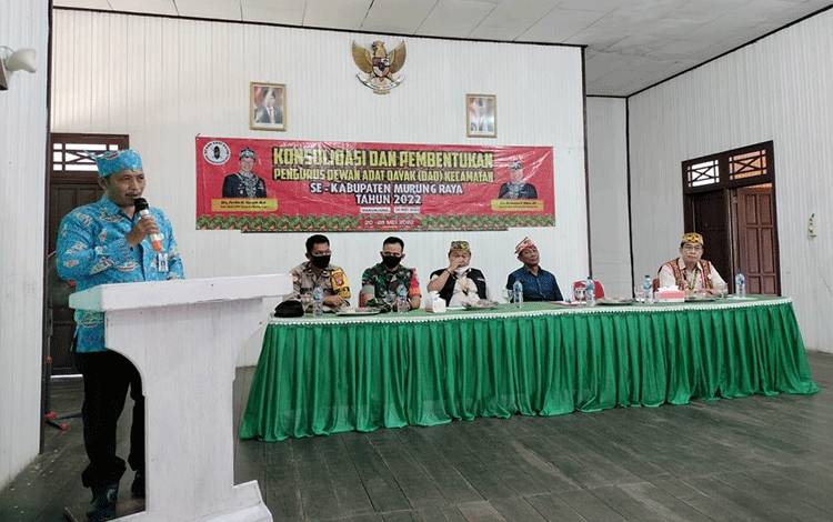 DAD Murung Raya Bentuk Pengurus Tingkat Kecamatan