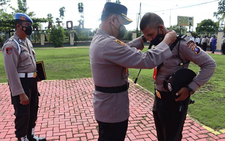 Latihan Kerja Siswa Diktuk Bintara Polri di Polres Kapuas Resmi Dibuka