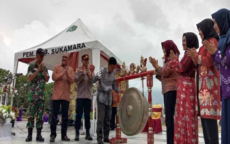 Hidupkan UMKM, Pemkab Sukamara Launching Wisata Kuliner Jawara