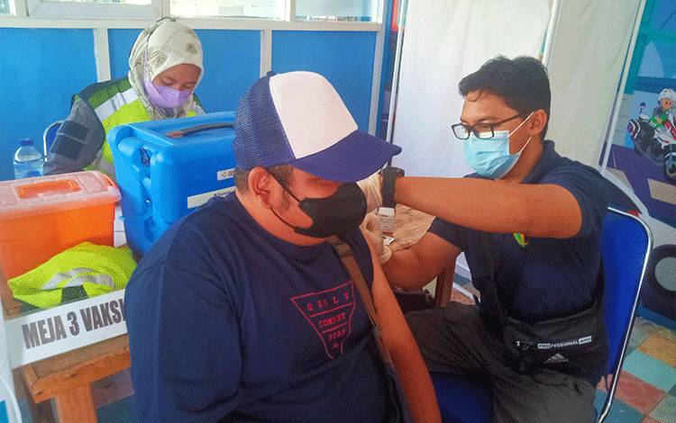Vaksinasi COVID-19 di Palangka Raya Terus Diaktifkan?