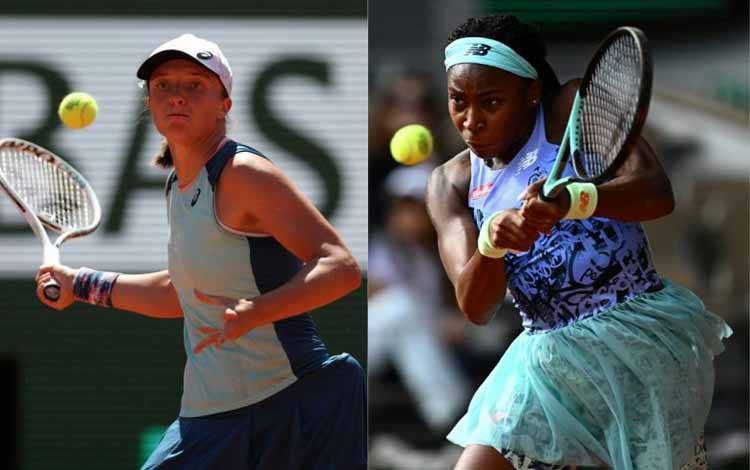 Swiatek atau Gauff yang Bakal Angkat Trofi French Open Putri