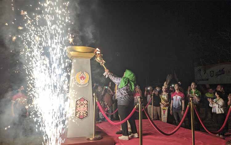 Kemeriahan Pembukaan Porkab Kotim Bikin Bupati Terpukau