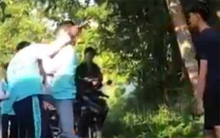 Adu Jotos Siswa SMA Bermotif Asmara, Satreskrim Polres Kapuas Lakukan Mediasi