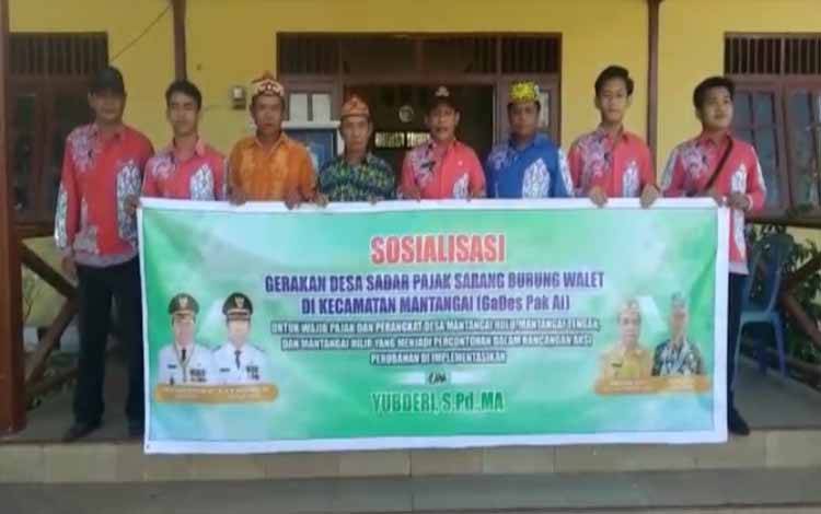 Optimalkan PAD, Kecamatan Mantangai Sosialisasikan Gerakan Desa Sadar Pajak