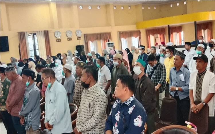 146 Jamaah dari Palangka Raya Ikuti Manasik Haji