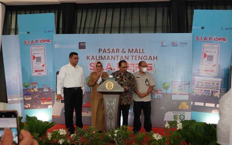 Sekda Palangka Raya Apresiasi BI Kalteng Hadirkan Mall Siap QRIS Pasar Kahayan