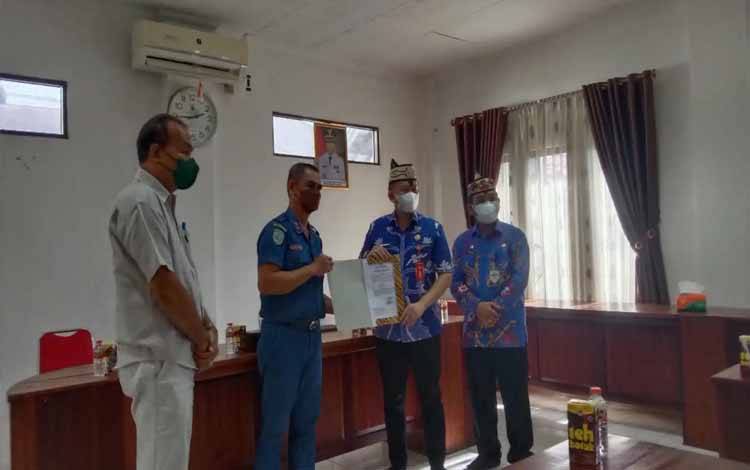 Sekda Kapuas Pimpin Sertijab Plt Kepala Badan Pengelola Pajak dan Restribusi Daerah