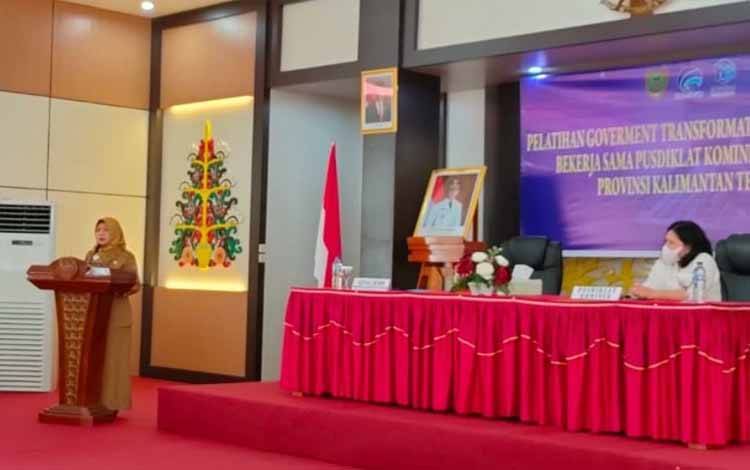 Dorong Pemerintahan Digital Kalteng Melalui Government Transformation Academy