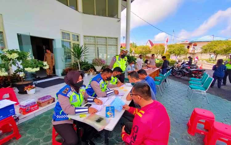 96 Pengendara Terjaring Razia di Palangka Raya