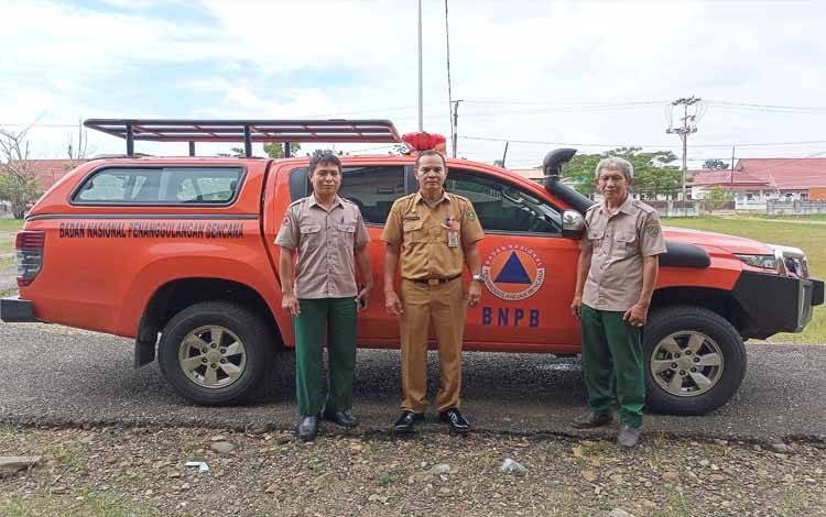BPBD Damkar Barito Timur Terima Bantuan Sarana Penanganan Bencana dari BNPB