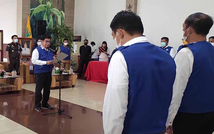 Bupati Barito Timur Kukuhkan Gerakan Nasional Orang Tua Asuh