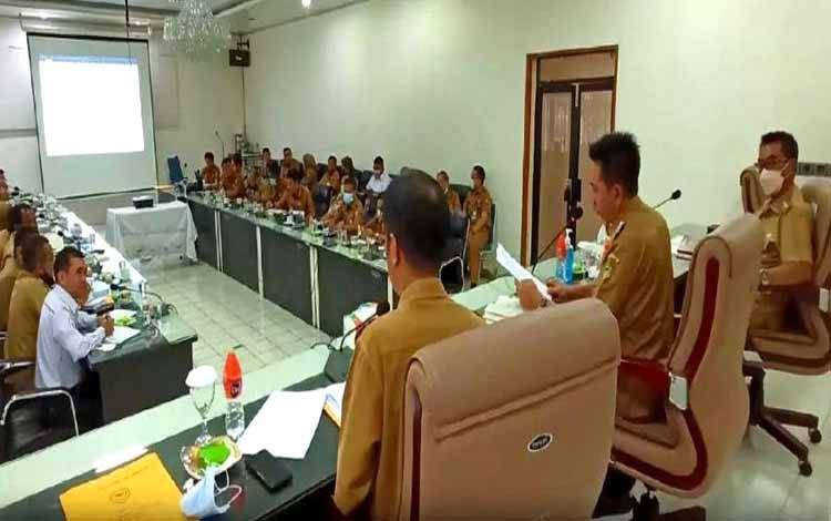 Bupati Pimpin Rapat Persiapan Hari Jadi Kabupaten Barito Utara