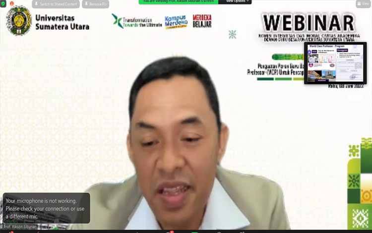 World Class Professor Fasilitasi Dosen PTDN Interaksi dengan Profesor Kelas Dunia