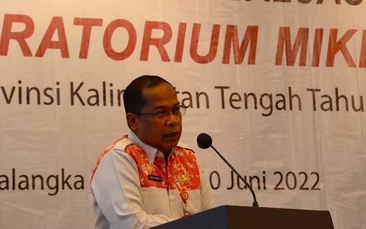 Kepala Dinas Kesehatan (Kadinkes) Kalimantan Tengah (Kalteng), Suyuti Syamsul