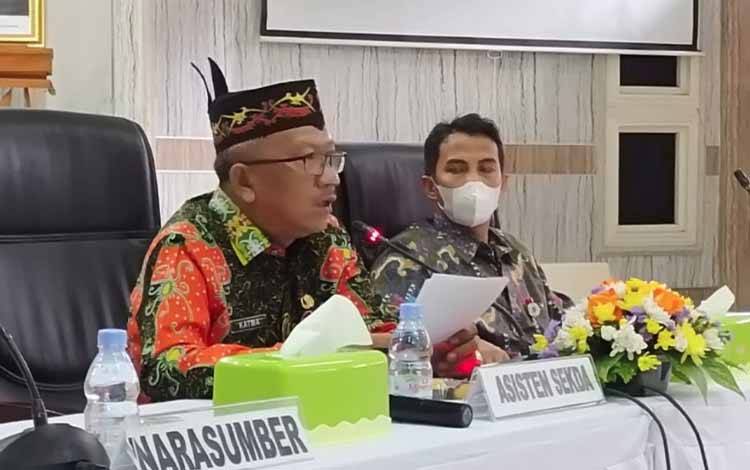 Asisten Pemerintahan dan Kesra Kalteng Ingatkan Penguatan Inovasi