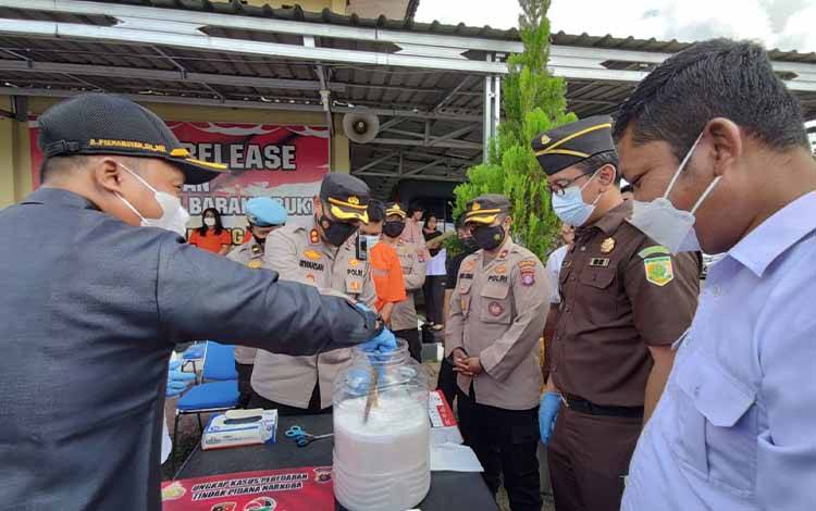 Kapolres Gumas: Kami Tidak Pandang Bulu dalam Menangani Kasus Narkoba