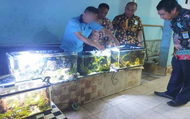 Kembangkan Potensi Warga Binaan Pemasyarakatan, Dukung Kerajinan Aquascape