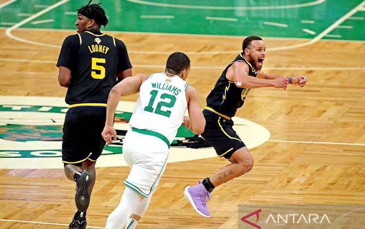 Curry Bersyukur Hindari Cedera Parah Demi Bawa Warriors Menangi Gim 4
