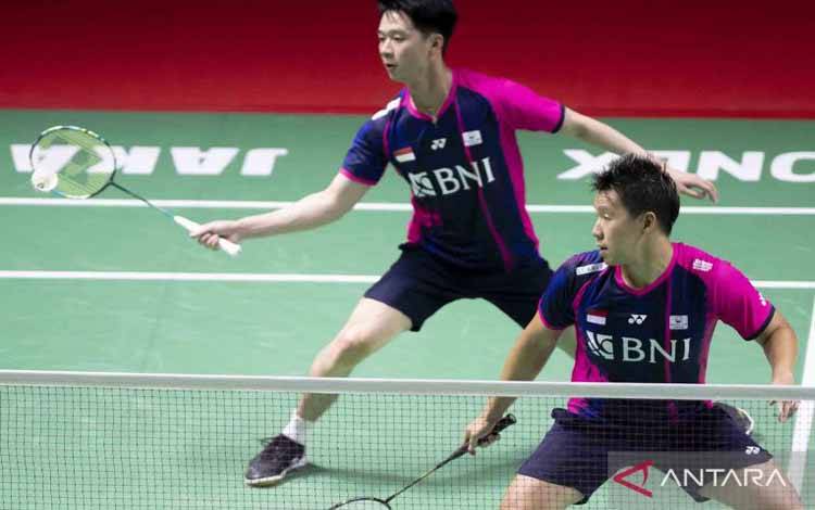 Minions Dihentikan Pasangan Peringkat 400 Dunia di Indonesia Masters