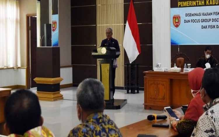 Pemkab Kobar Dorong Percepatan Penyaluran DAK dan Dana Desa 2022