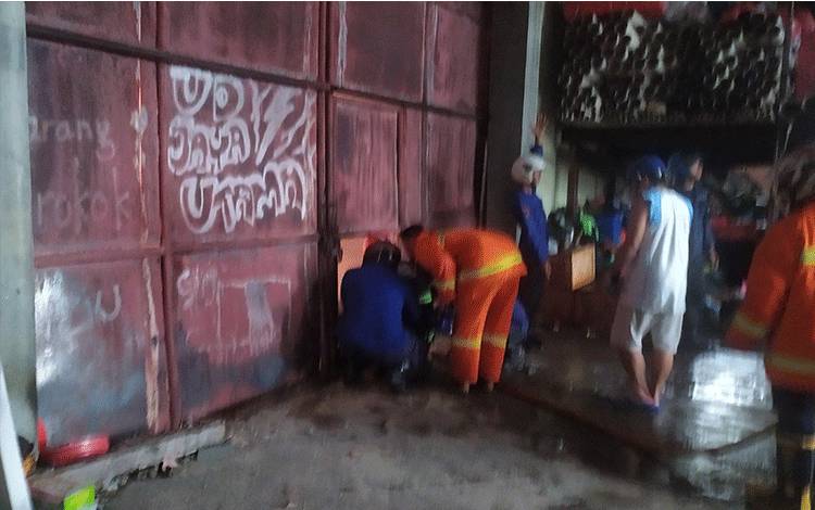 Bos di Luar Kota, Gudang Kelontongan di Sampit Terbakar saat Karyawan Libur