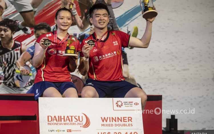 China Juara Umum Indonesia Masters 2022 Seusai Amankan 3 Gelar