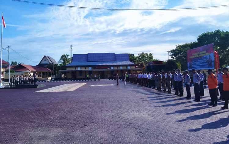 Polres Seruyan Apel Gelar Pasukan Operasi Patuh Telabang 2022