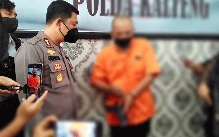 Perampok Todongkan Pistol Mainan di Toko Handphone Palangka Raya Dibekuk Polisi