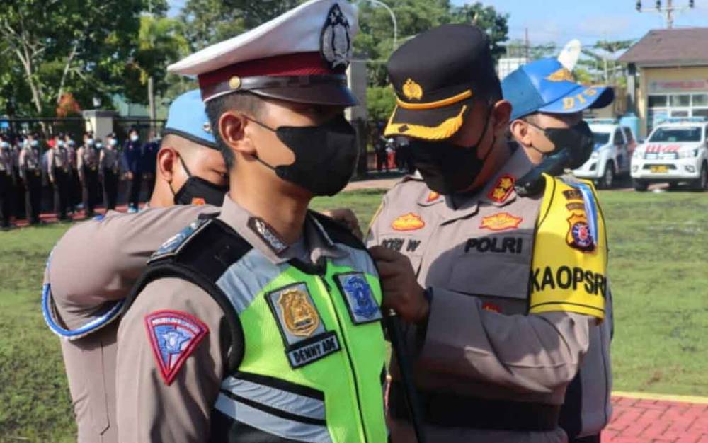Ini Pesan Kapolres Kapuas Kepada Personel Selama Operasi Patuh Telabang 2022