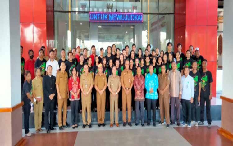 Harapan Bupati Katingan Saat Pelepasan Kontingan Pesparawi Ikuti Oomba Tingkat Nasional
