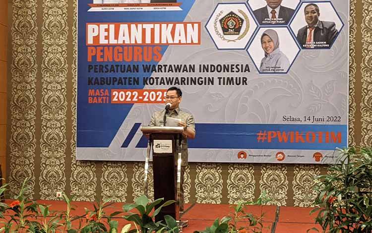 Bupati Kotim Ajak Wartawan Turut Serta Membangun Kemajuan Daerah?