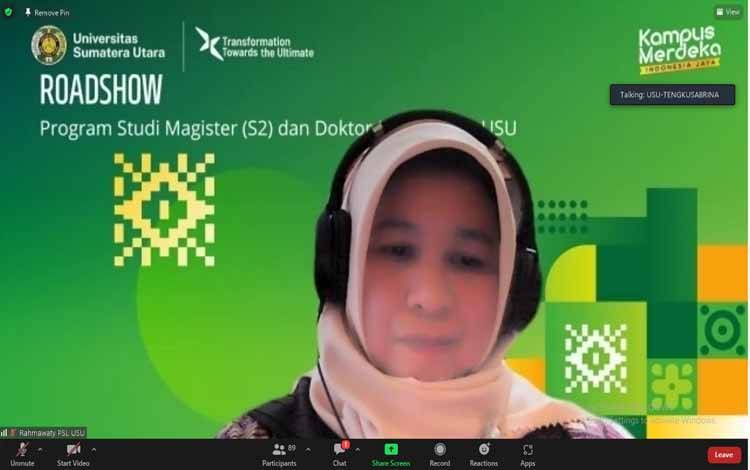 Roadshow untuk Promosikan Prodi PSL SPs Universitas Sumatera Utara