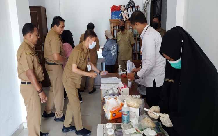 Tes Urine ASN Disperkimtan Kota Palangka Raya
