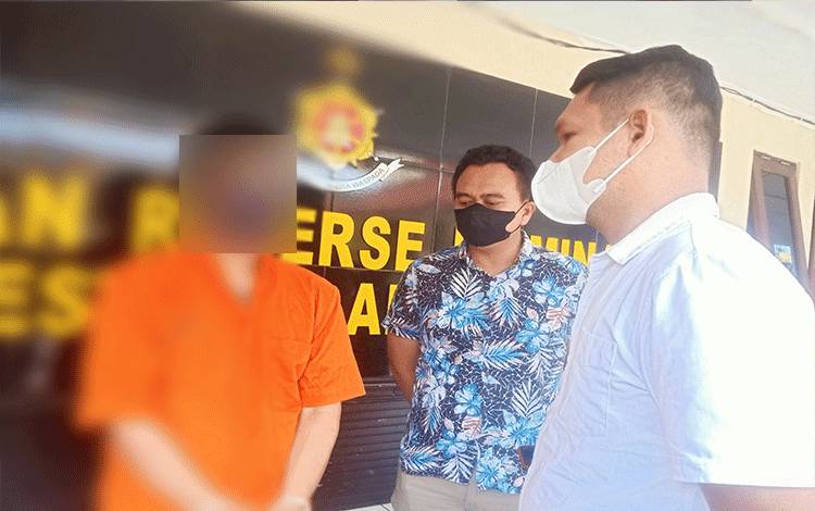 Pemuda di Palangka Raya Ditangkap Polisi Diduga Cabuli Anak?