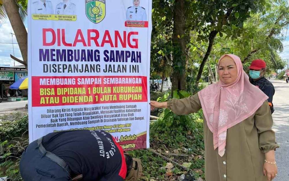 Lurah Panarung Imbau Warga Jaga Kebersihan Lingkungan