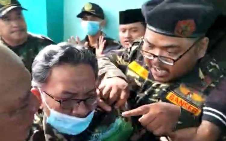 Silaturahmi Alumni Ansor dan Banser Berakhir Ricuh