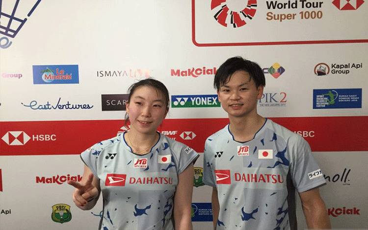 Yuta/Arisa Selangkah Lagi Menuju Gelar Indonesia Open 2022