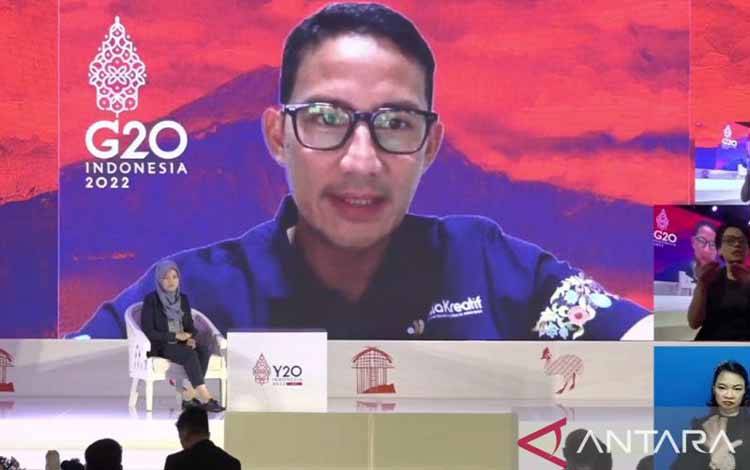 Menparekraf Ajak Pemuda Ciptakan Lapangan Pekerjaan