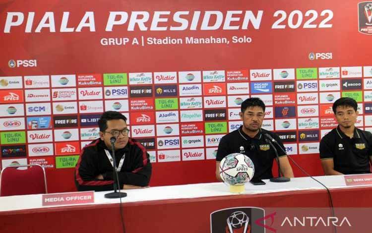 Dewa United Bertekad Raih Poin Kontra Persita