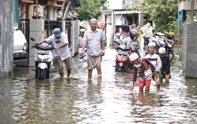 Indonesia Hadapi 1.855 Kejadian Bencana Alam Sejak Januari