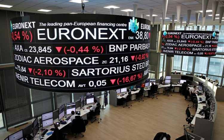 Ilustrasi: Bursa Saham Paris, Prancis (Reuters)