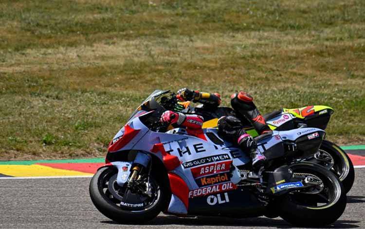 Enea Bastianini Bangga Bisa Atasi Balapan Sulit di MotoGP Jerman