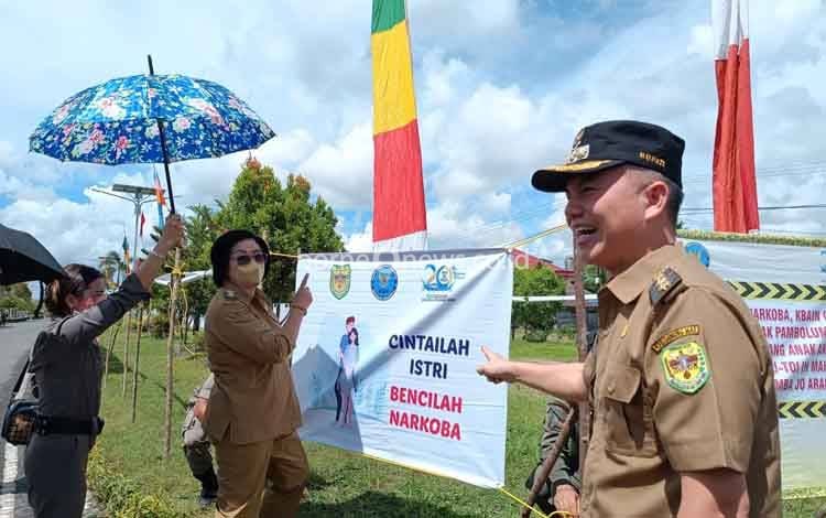 Bupati Gunung Mas Ajak Masyarakat Laporkan Pengguna dan Pengedar Narkoba