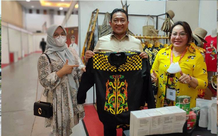 Koordinator UMKM Kalteng Jogja Expo Center Apresiasi Kunjungan Wagub