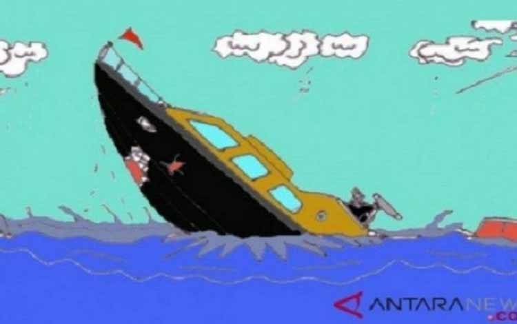 KM Fajar Nusantara Tenggelam di Perairan Sumenep