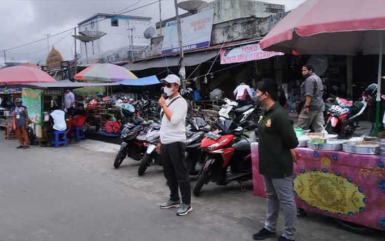 PKL di Kawasan Pasar Besar Palangka Raya Ditertibkan