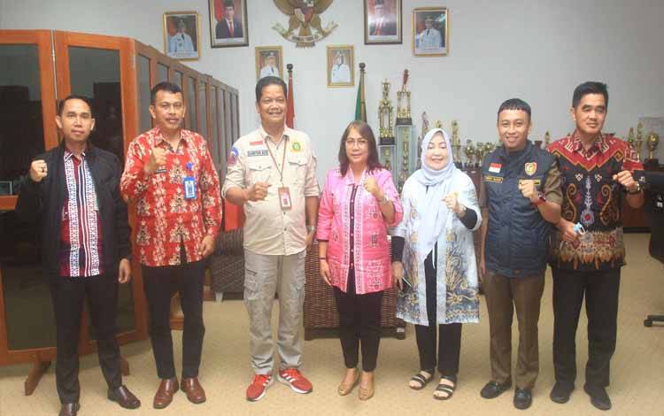 Sekda Seruyan Terima Kunjungan Komisi I DPRD Kalteng