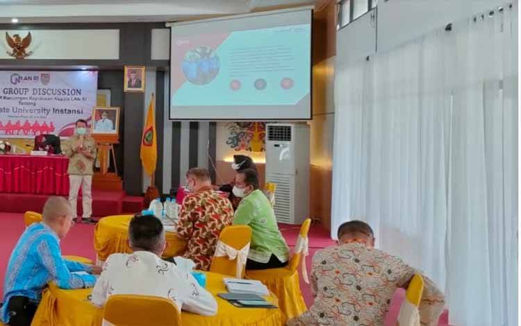 BPSDM Kalteng Siapkan Kalteng Corporate University Terintegrasi