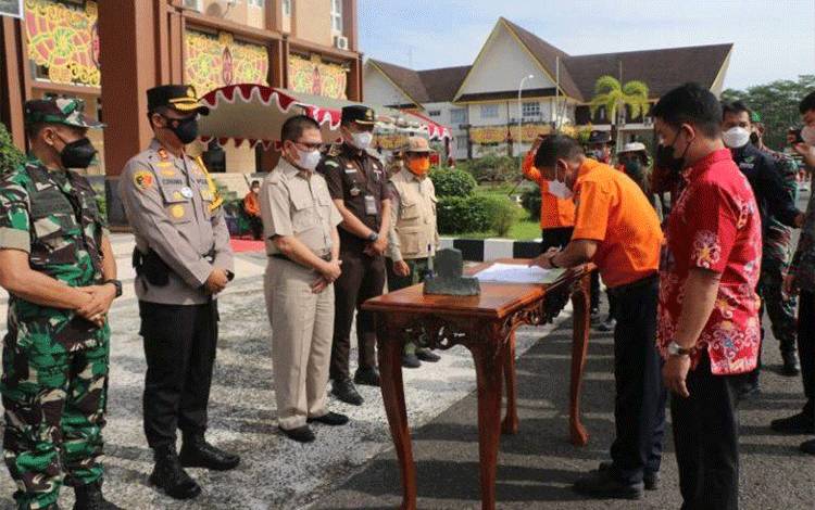 BPBD dan DP3AP2KB Pulpis MoU Dukung Kabupaten Layak Anak