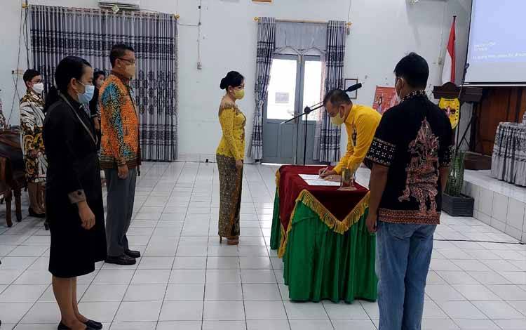 Bunda Literasi Gunung Mas Ajak Pihak Terkait Tingkatkan Budaya Literasi Masyarakat